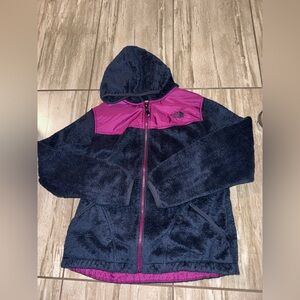 North face full zip jacket kids size XL 18